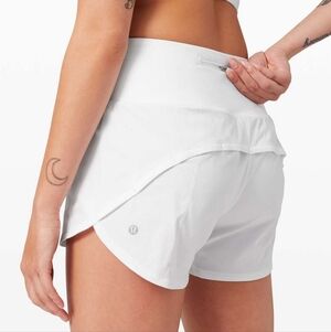 lululemon athletica White High-Rise Athletic Shorts